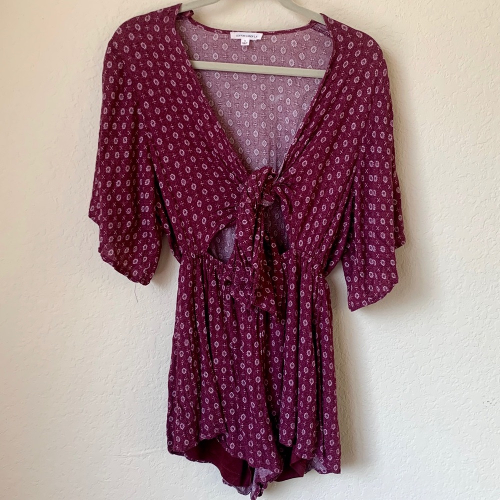 Cotton Candy LA romper